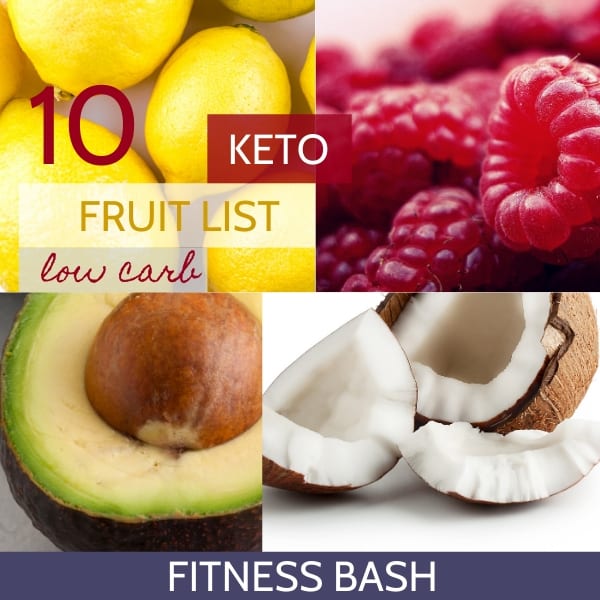 10 Juicy Keto Fruit List that are SAFE to EAT - Fitness Bash