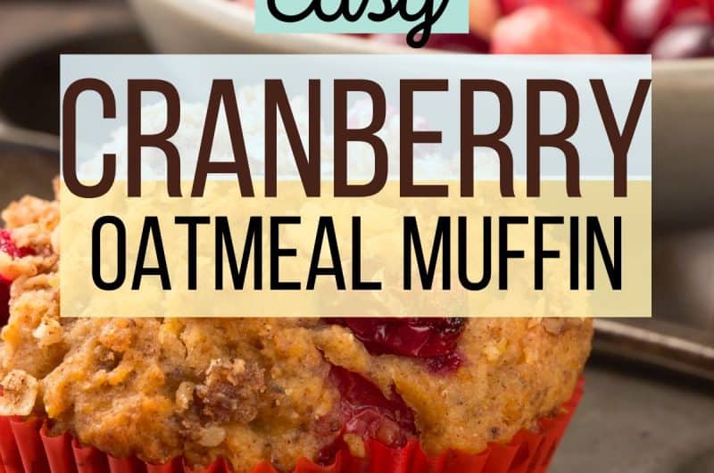 Easy Cranberry Oatmeal Muffins for a Quick Breakfast