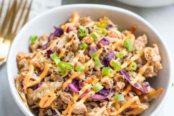 EGG ROLL IN A BOWL