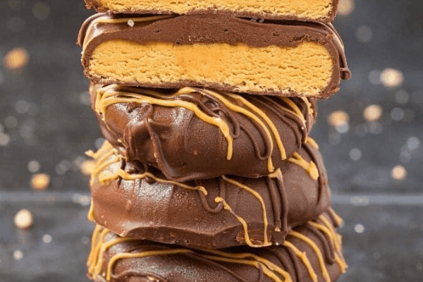 Keto dessert Chocolate Peanut Butter Cookies