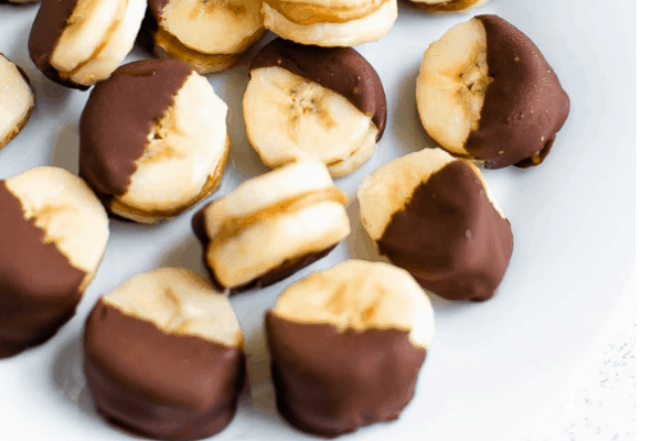 CHOCOLATE PEANUT BUTTER BANANA BITES