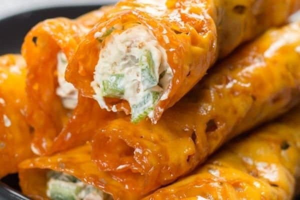 JALAPENO POPPER TAQUITOS WITH BACON