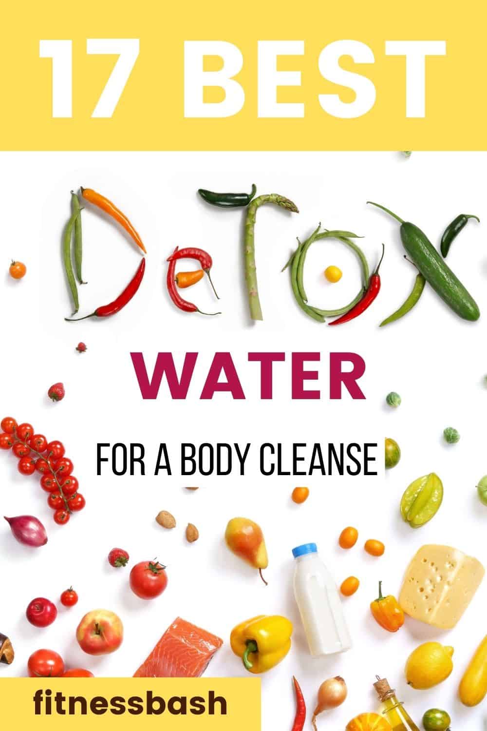 Detox water cleanse