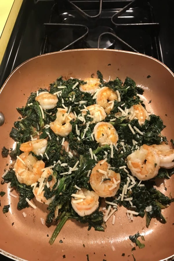 keto shrimp recipes with spinach