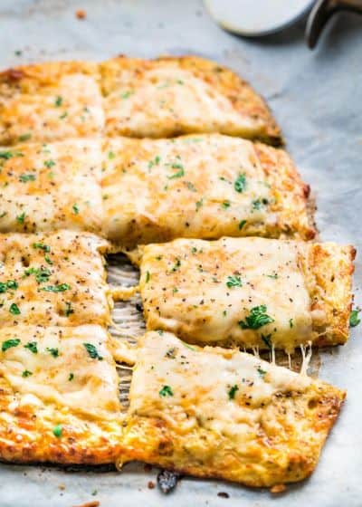 cheesy-cauliflower-breadsticks lazy keto meals