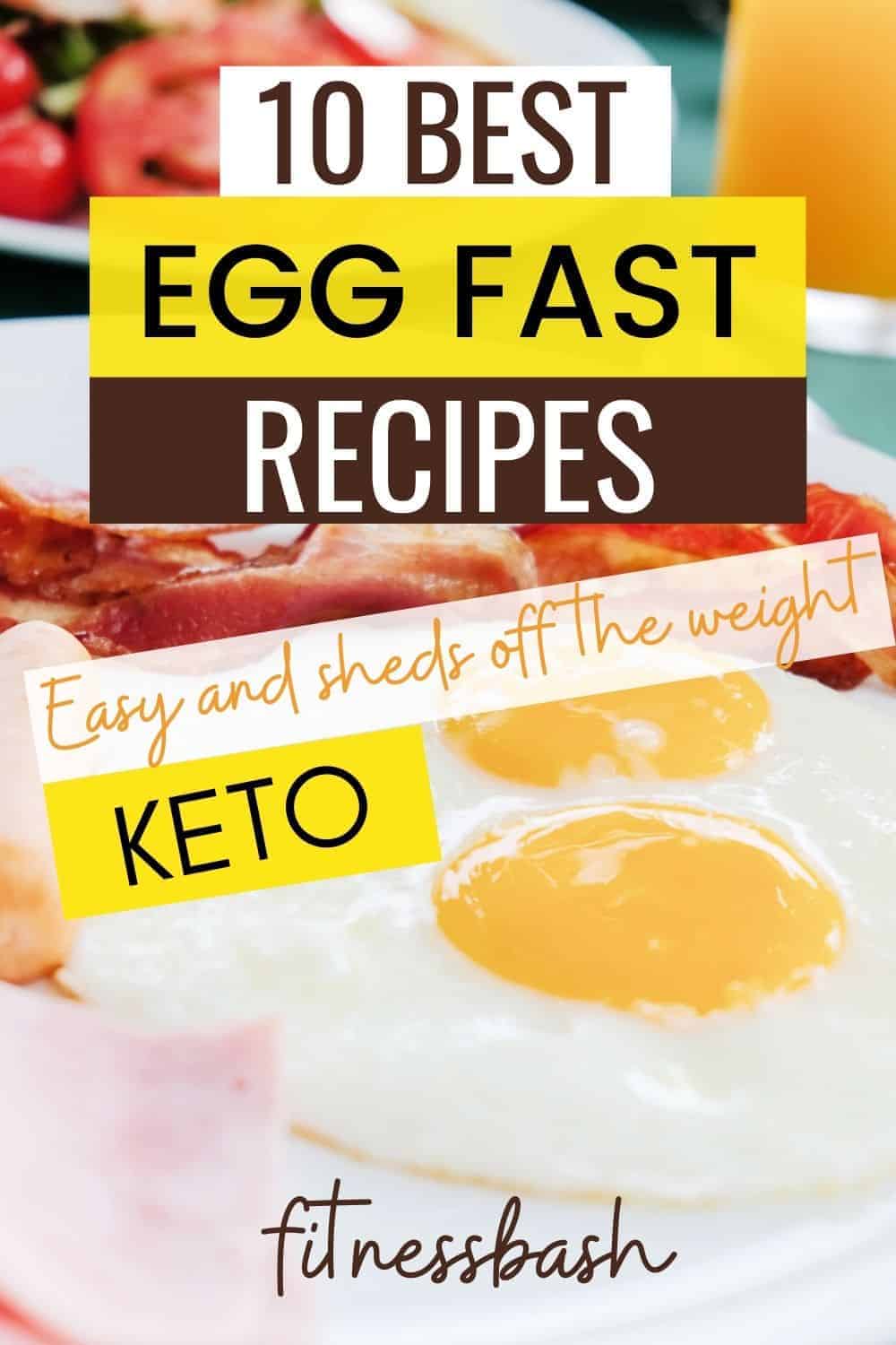 keto egg fast recipe