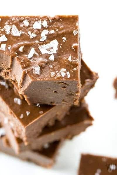 KETO FUDGE WITH COCONUT OIL