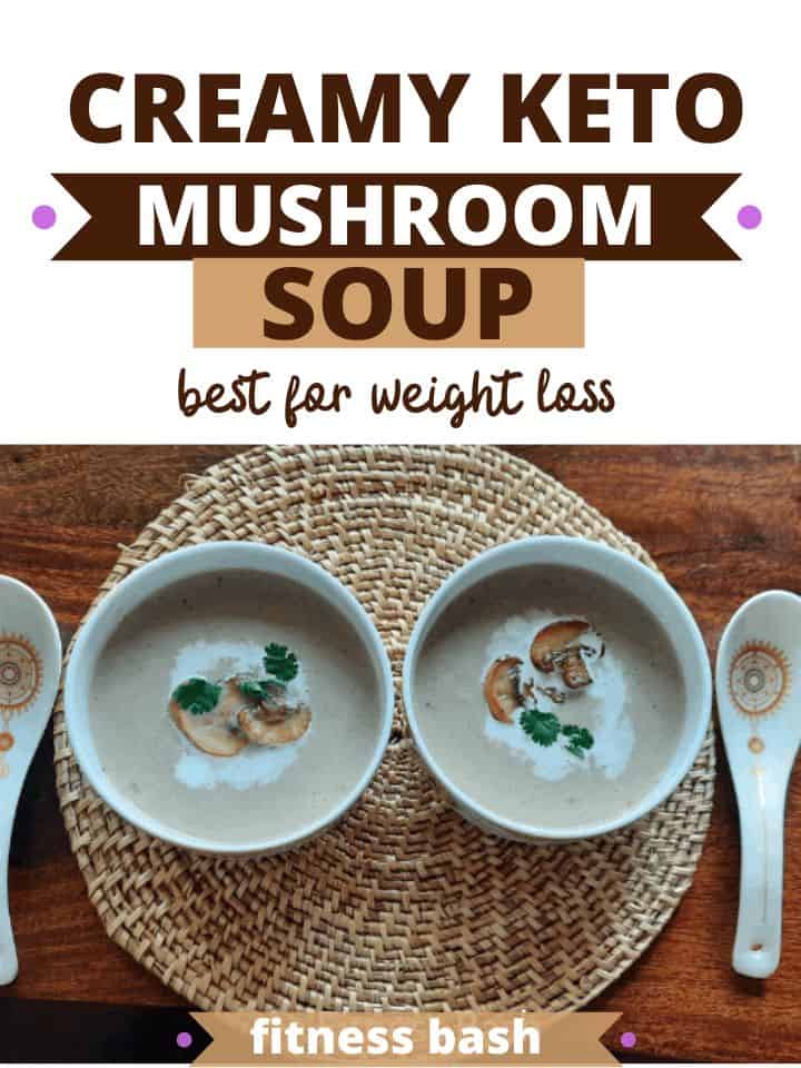 Keto mushroom soup