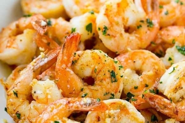 SAUTEED SHRIMP WITH GARLIC AND BUTTER