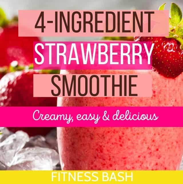 strawberry smoothie recipes (1)