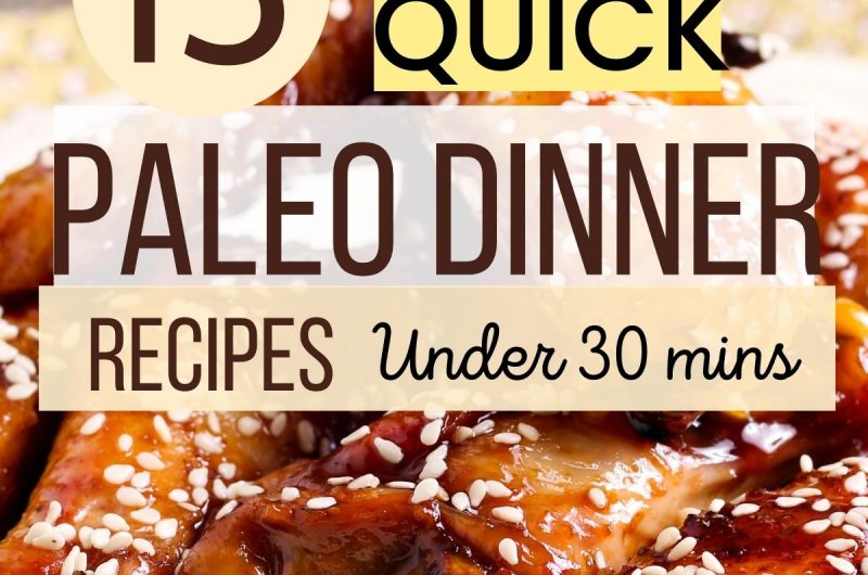 15 Quick Paleo Dinner Recipes for a Healthy Diet
